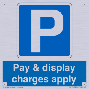 Pay & display charges apply